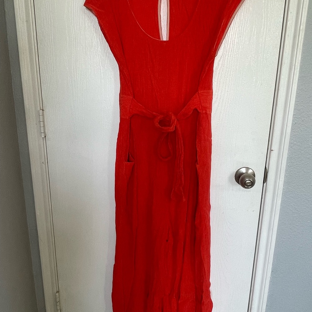Anthropologie summer jumpsuit